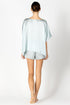 NK Imode Agatha Nostalgia Kaftan Top And Short Silk Set